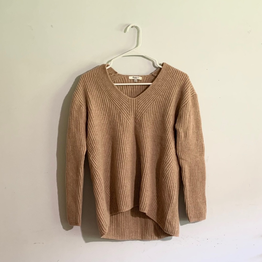 Madewell Woodside Pullover Merino Wool Sweater Size: Small - Picture 3 of 7